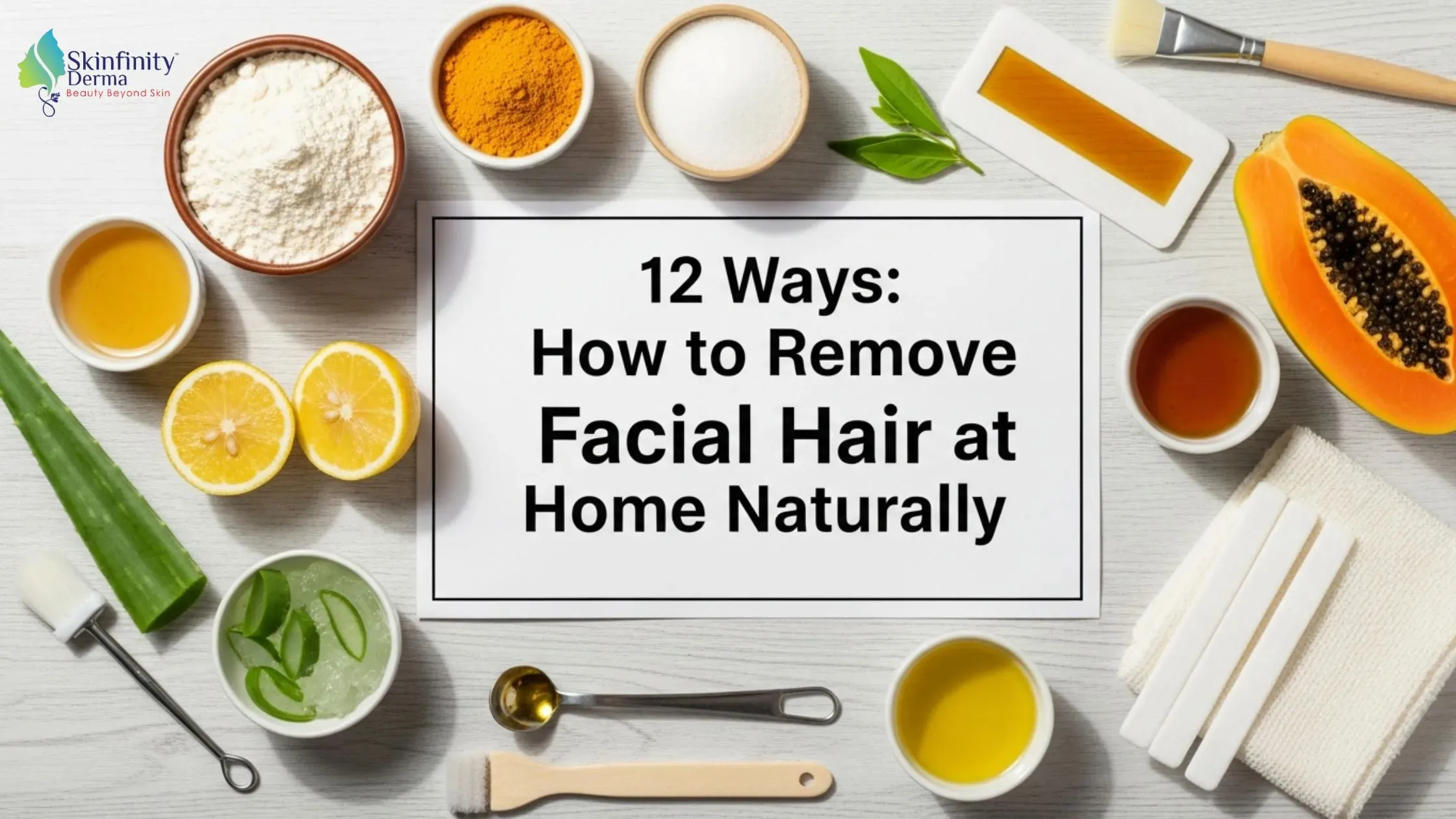 How to Remove Facial Hair at Home Permanently